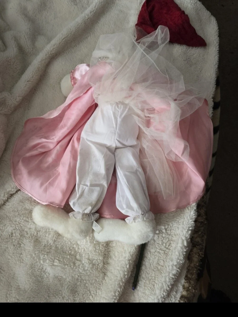 Plush Bunny Doll in Pink Dress - Decorative Kids 071926 Bunnies By The Bay Limit
